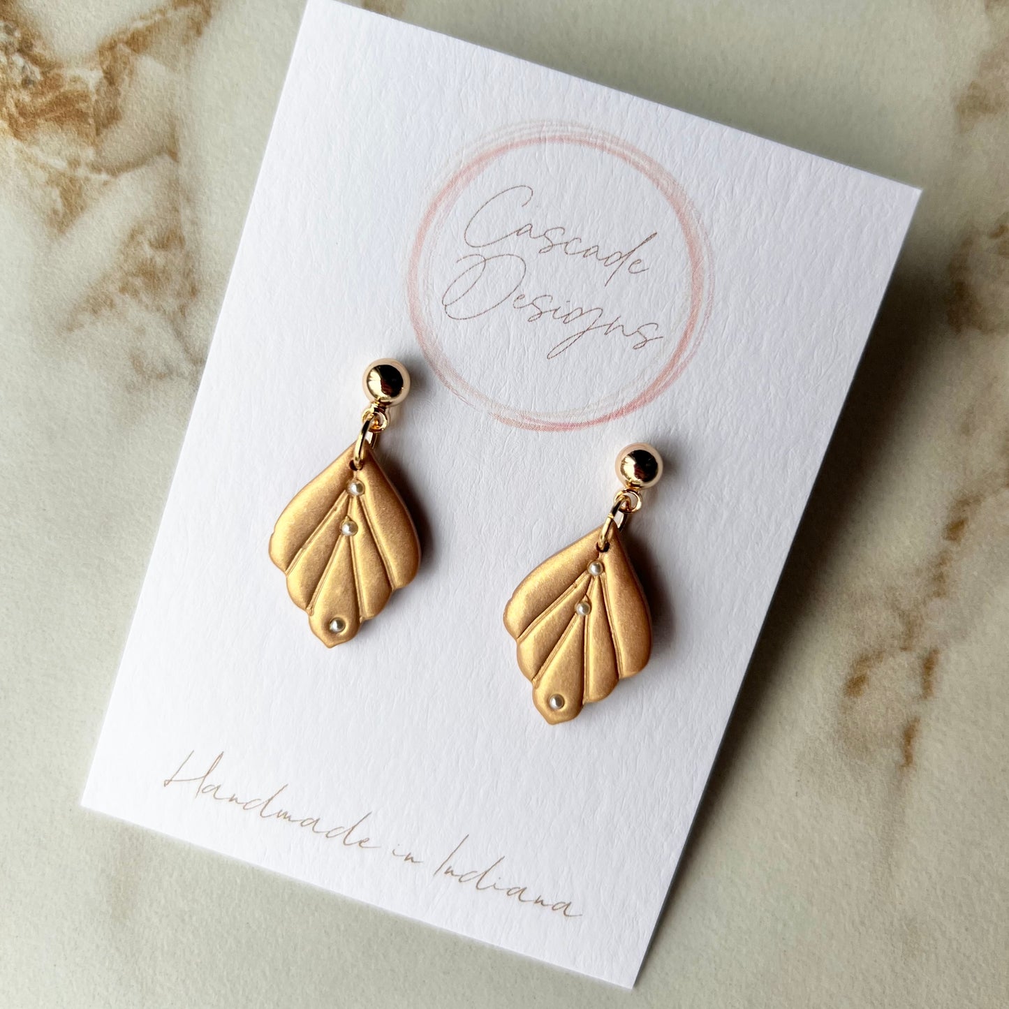 The Ember | Pearl Drop Earrings