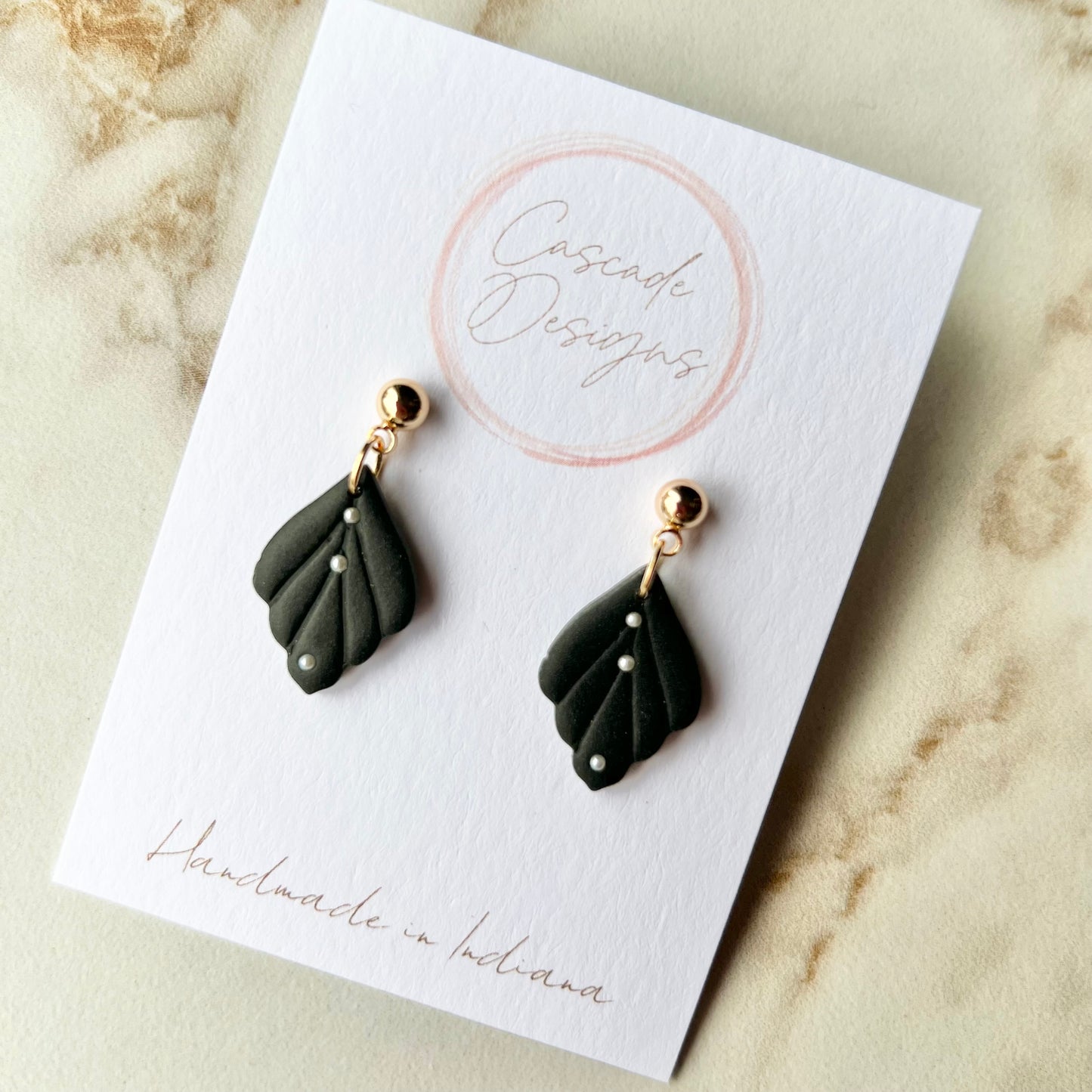 The Ember | Pearl Drop Earrings
