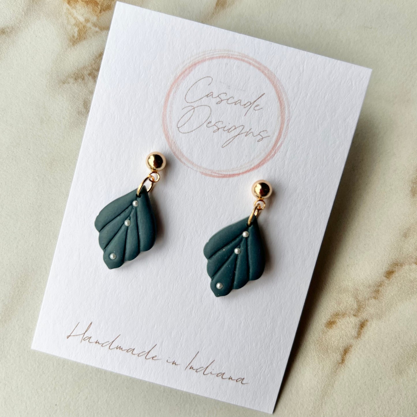 The Ember | Pearl Drop Earrings