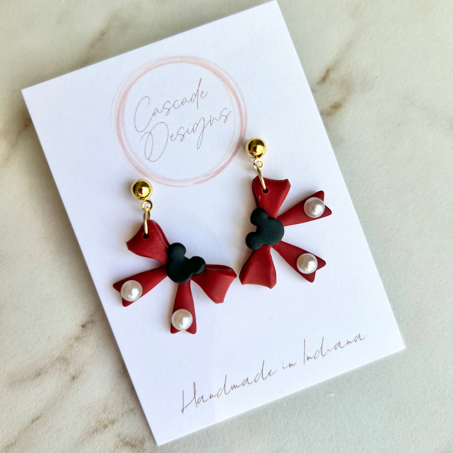 The Micki Bow | Outfit and Pearl Bow Earrings