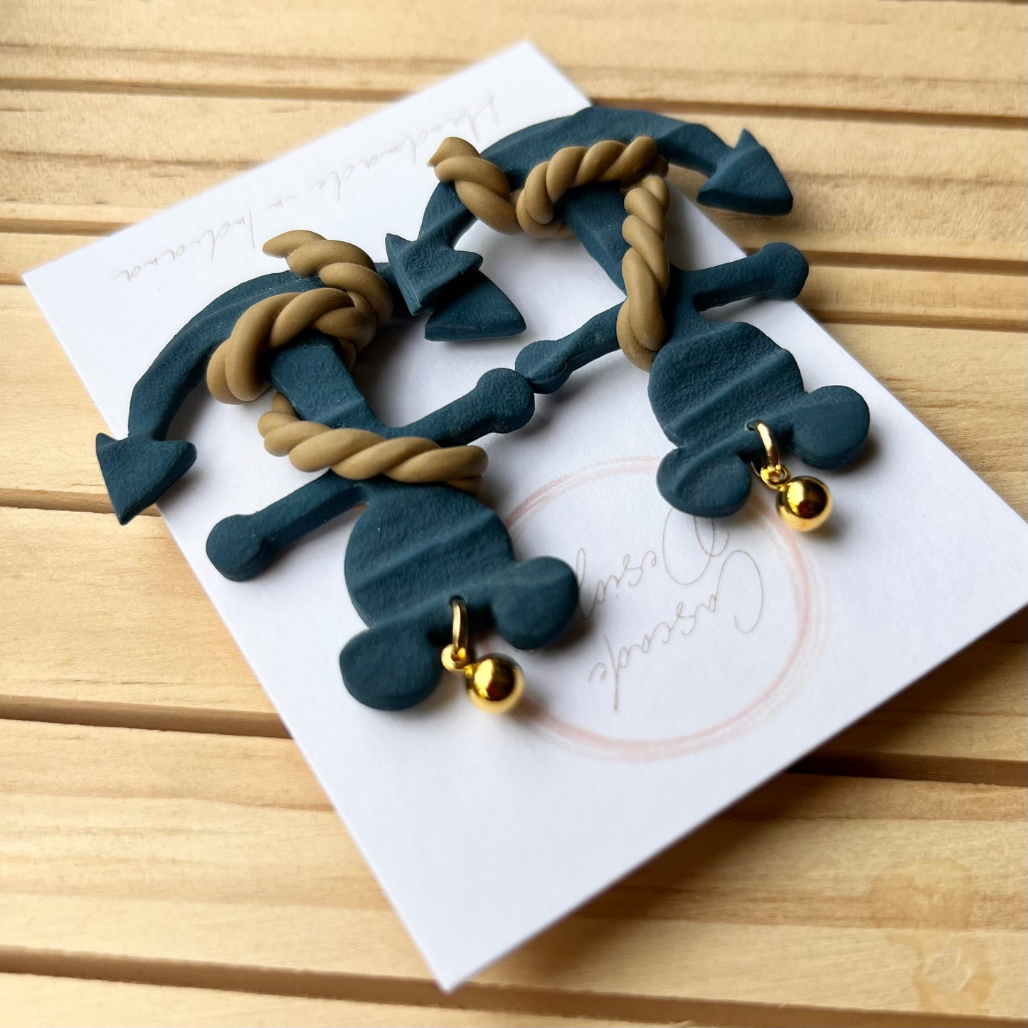 The Micki Anchor at Sea | Magically Inspired Cruise Earrings