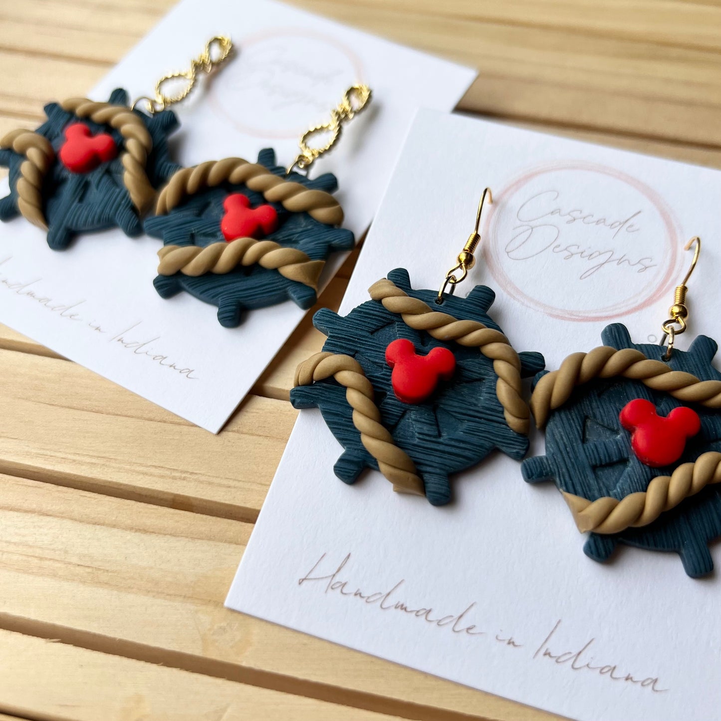 The Micki Captain at Sea | Magically Inspired Cruise Earrings