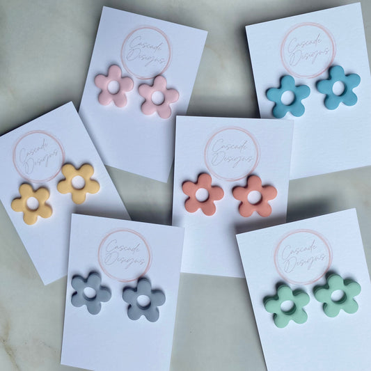 The Nala | Flower Clay Earrings