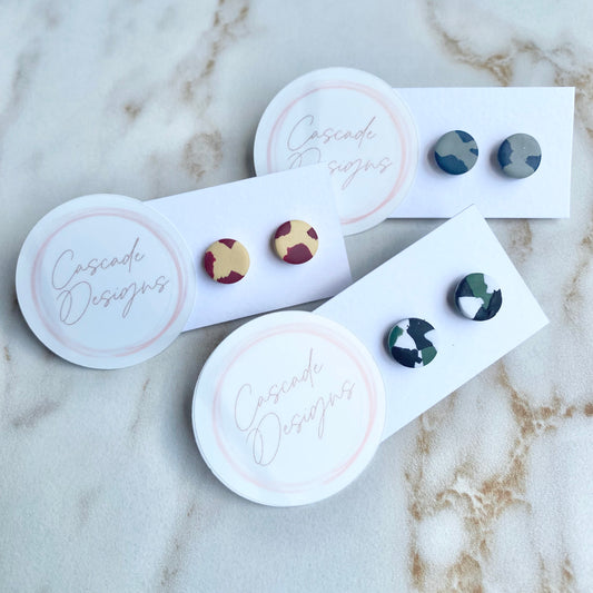 The Spirit | Mosaic Stud Earrings