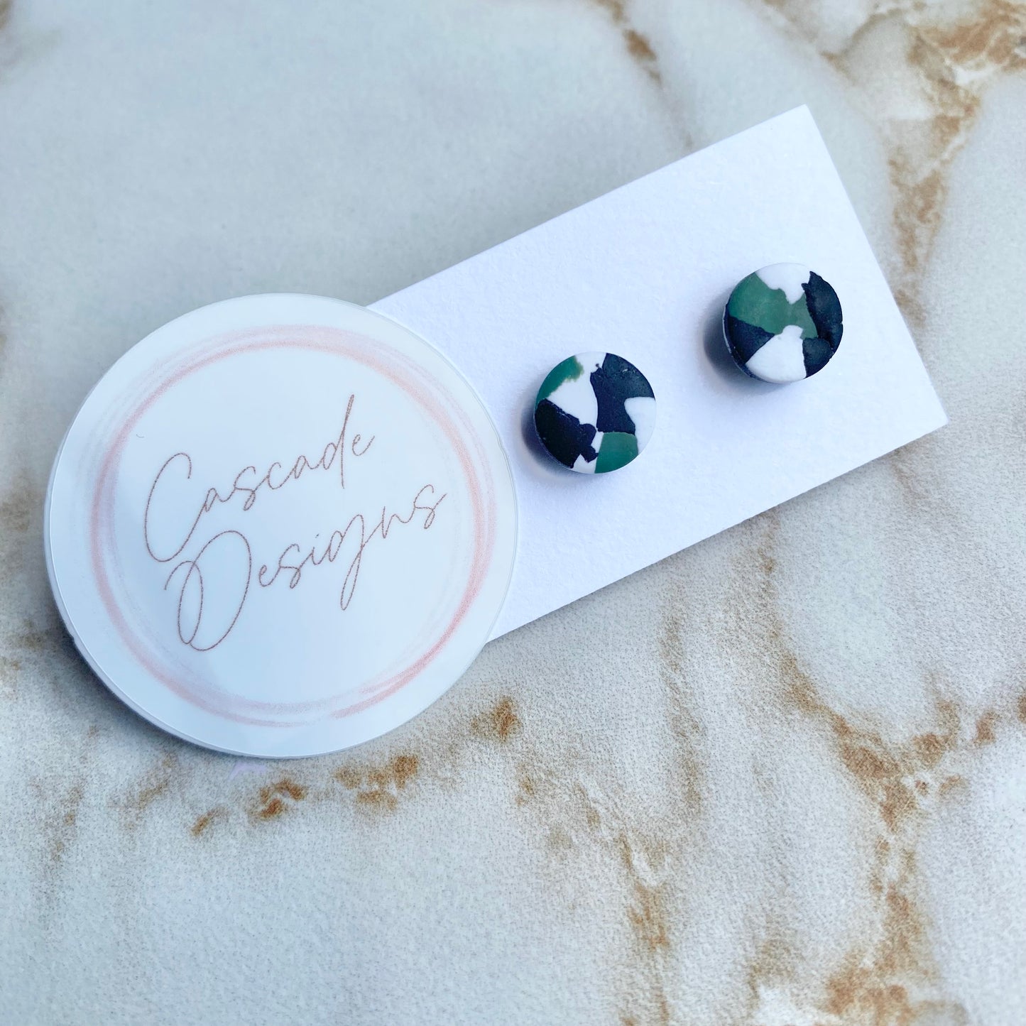 The Spirit | Mosaic Stud Earrings