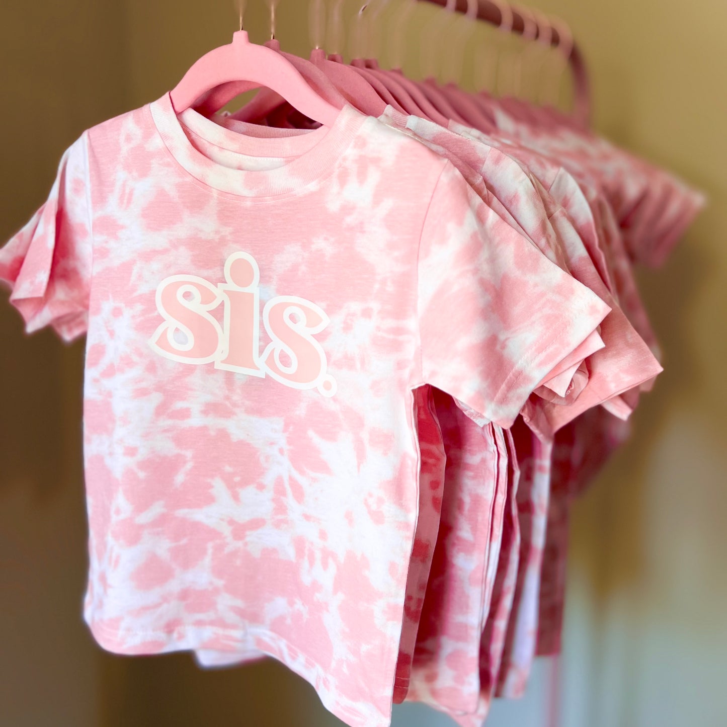 Sis Tie Dye Kids T-Shirt and Onesie