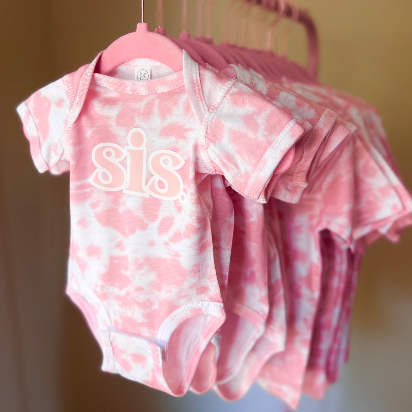 Sis Tie Dye Kids T-Shirt and Onesie