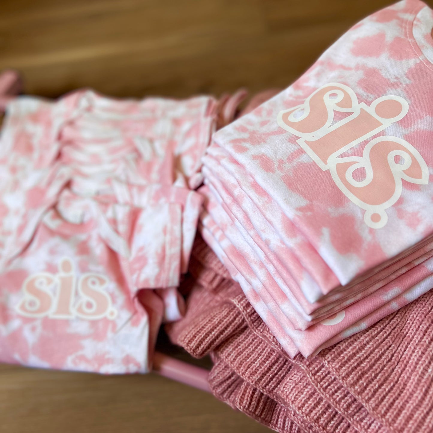 Sis Tie Dye Kids T-Shirt and Onesie