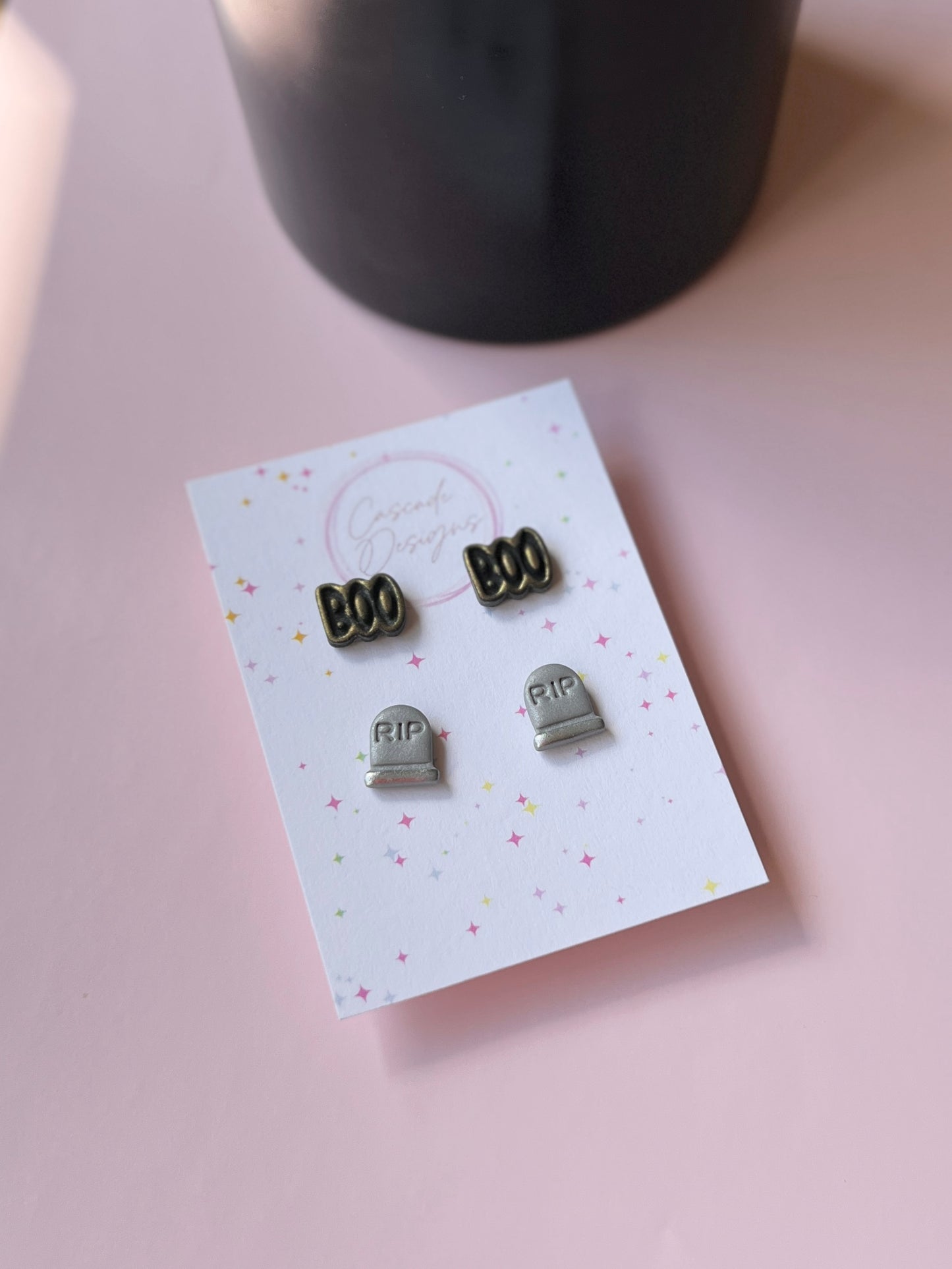 The Spooki Stud Set | Halloween Earring Studs - Set of 2