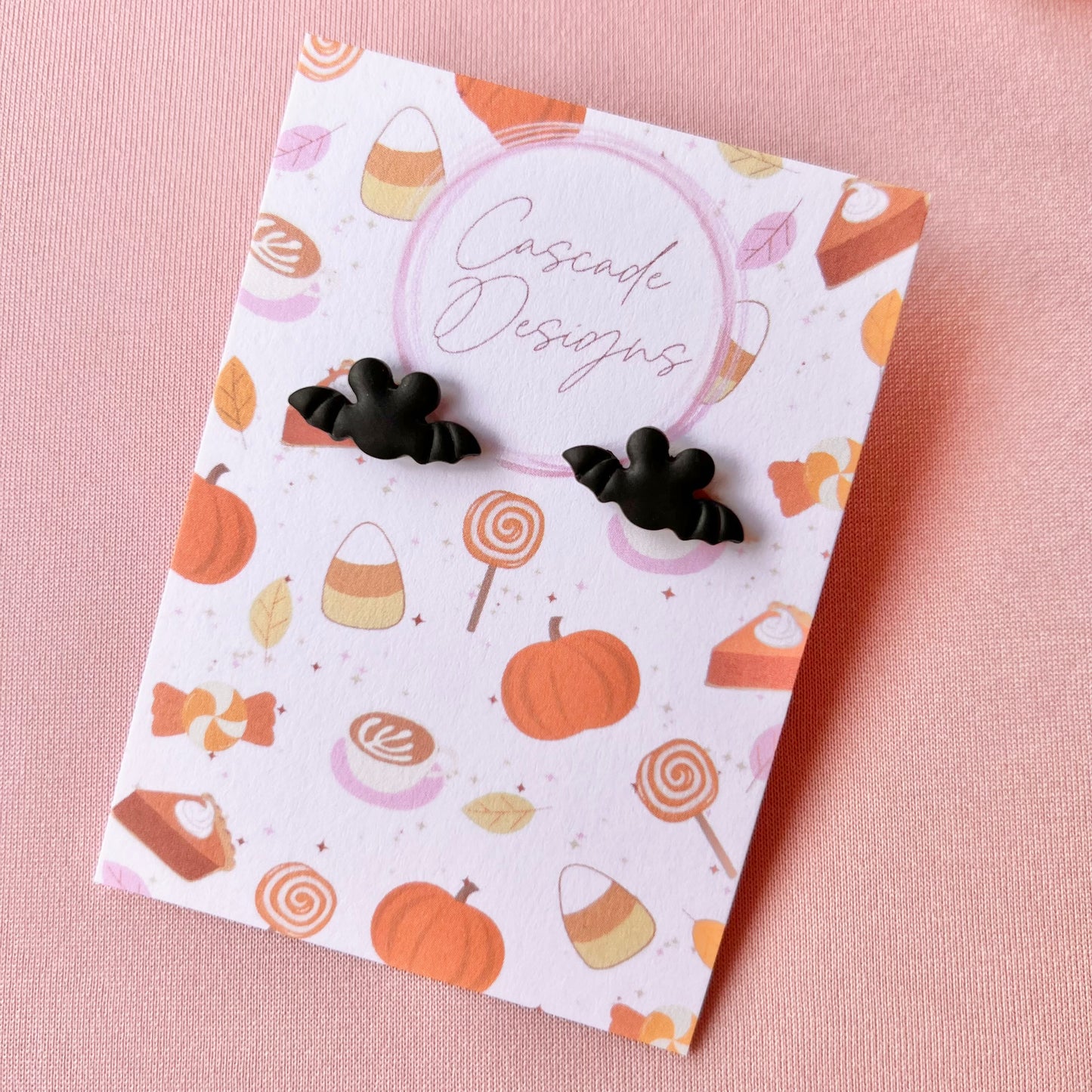The Micki Bat | Magical Bat Clay Earring Studs