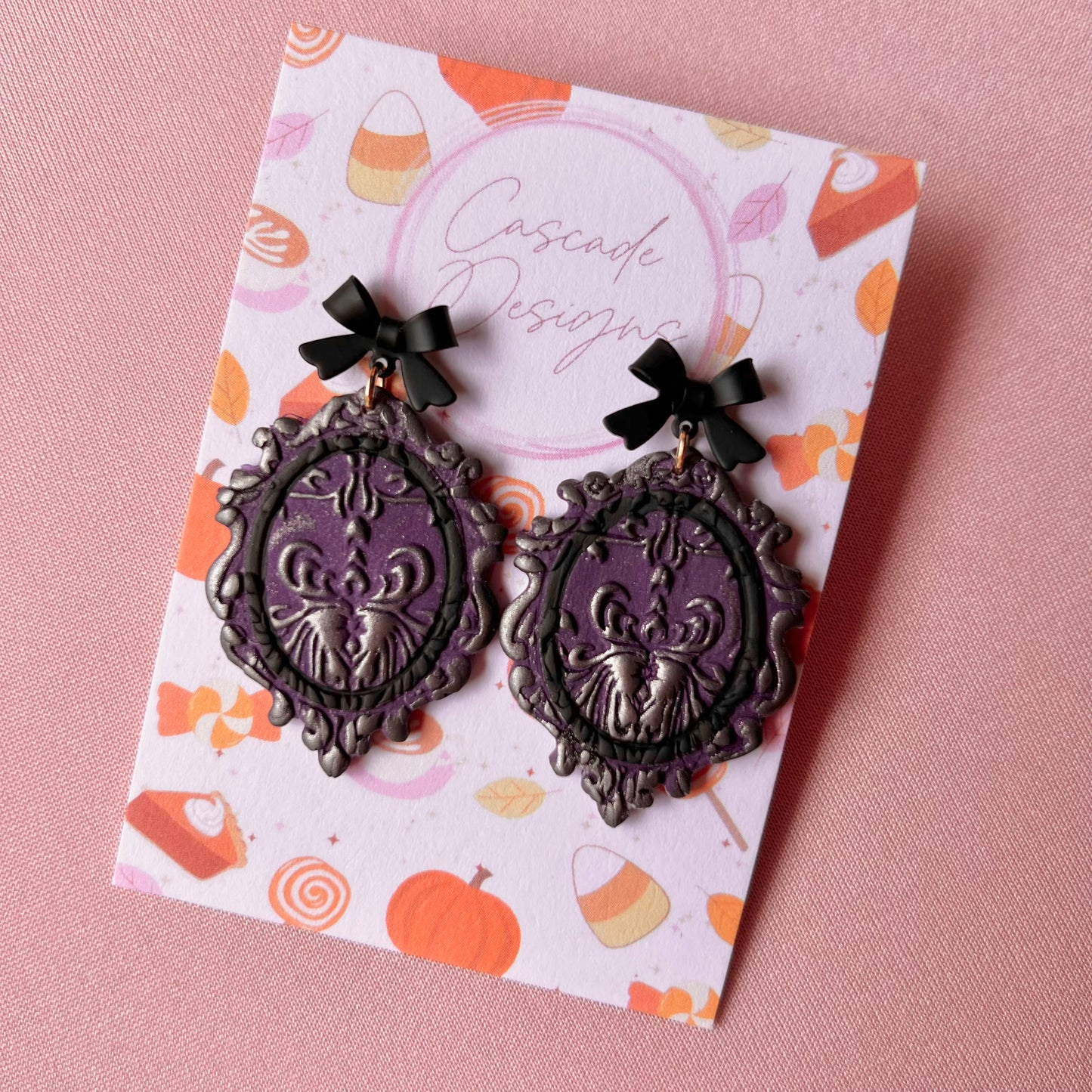The Foolish Mortals | Spooky Victorian Clay Earrings