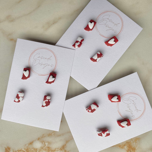 The Indi | Indiana Clay Earring Studs - Set of 2