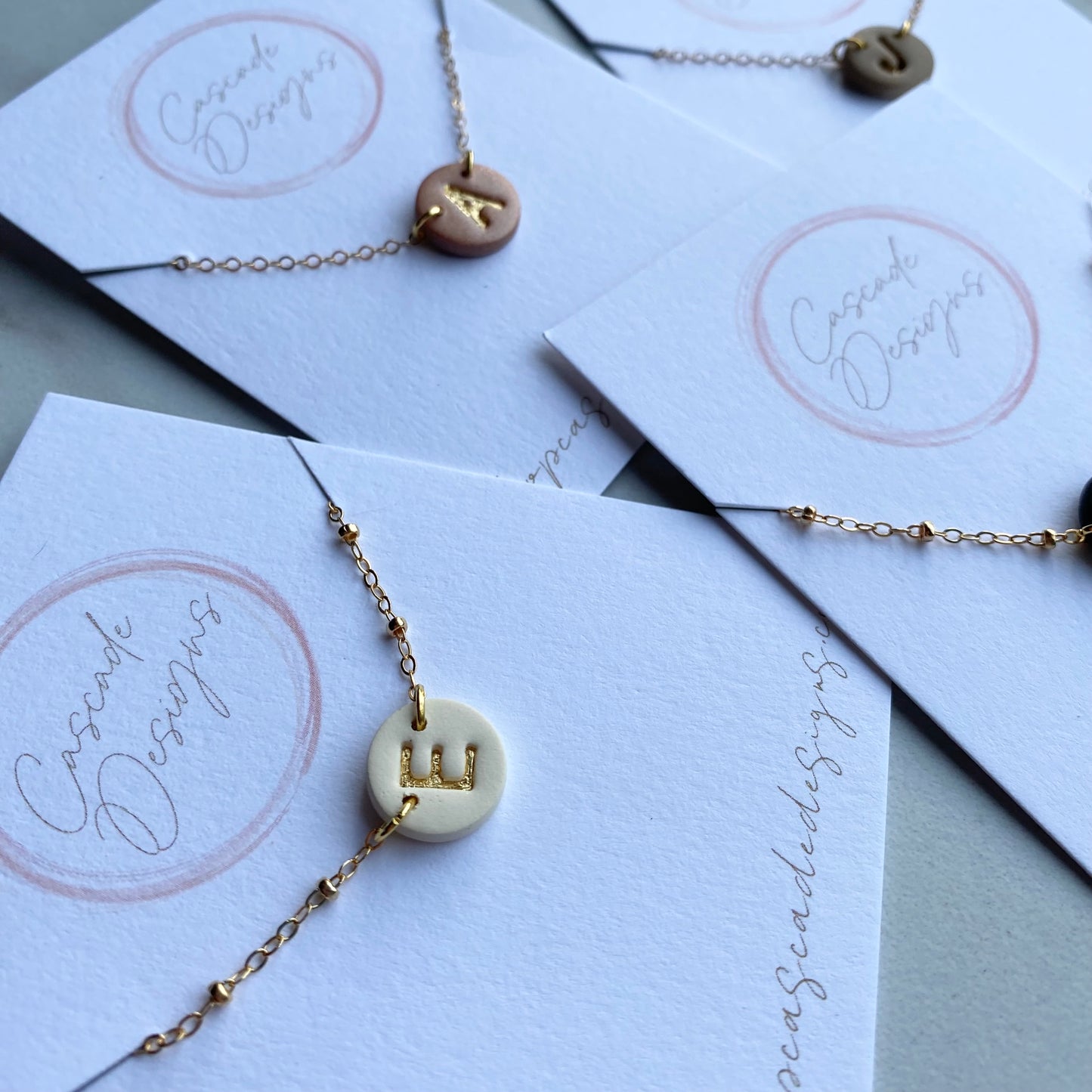 The Letti | Initial Clay Necklace