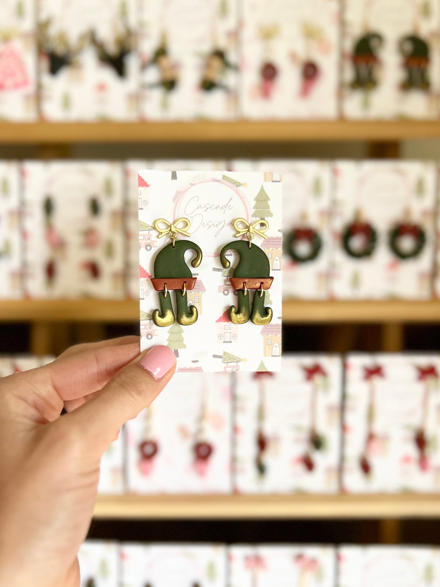 The Elf | Dancing Elf Clay Earrings