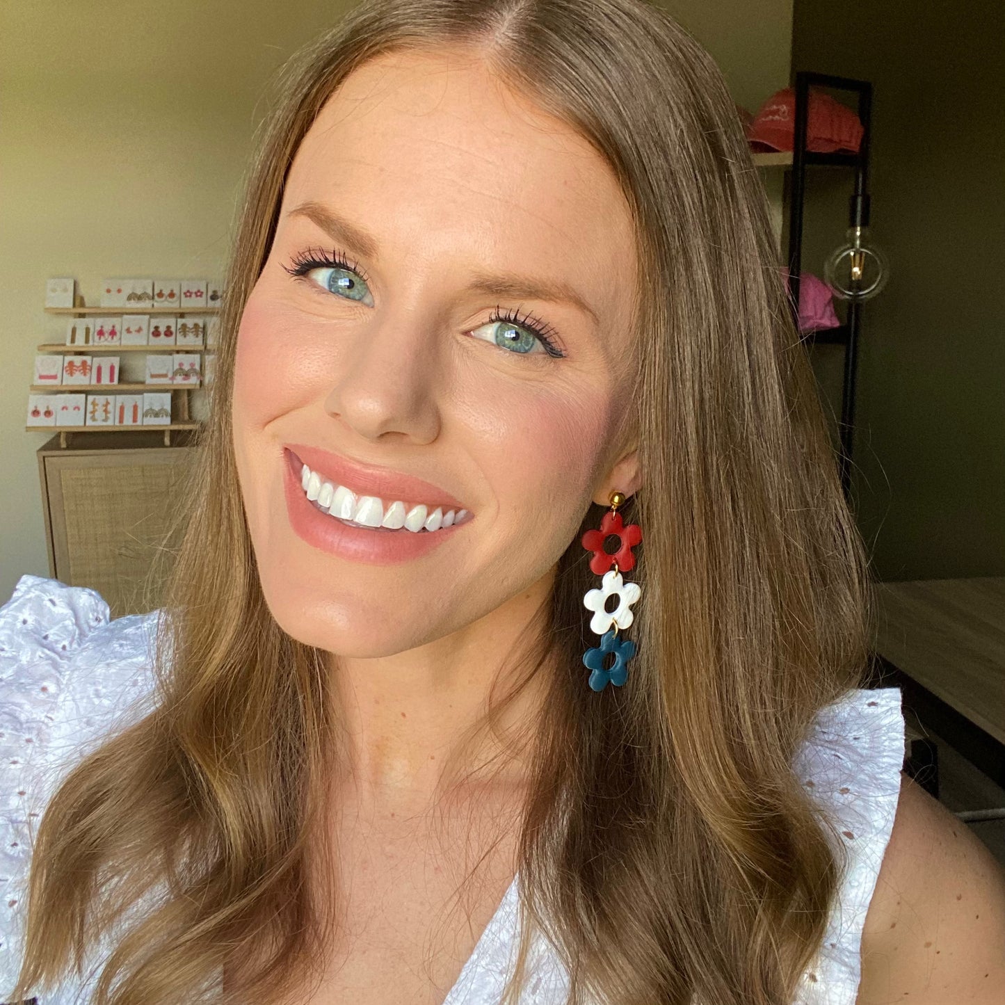 The Betsy | Flower Earrings