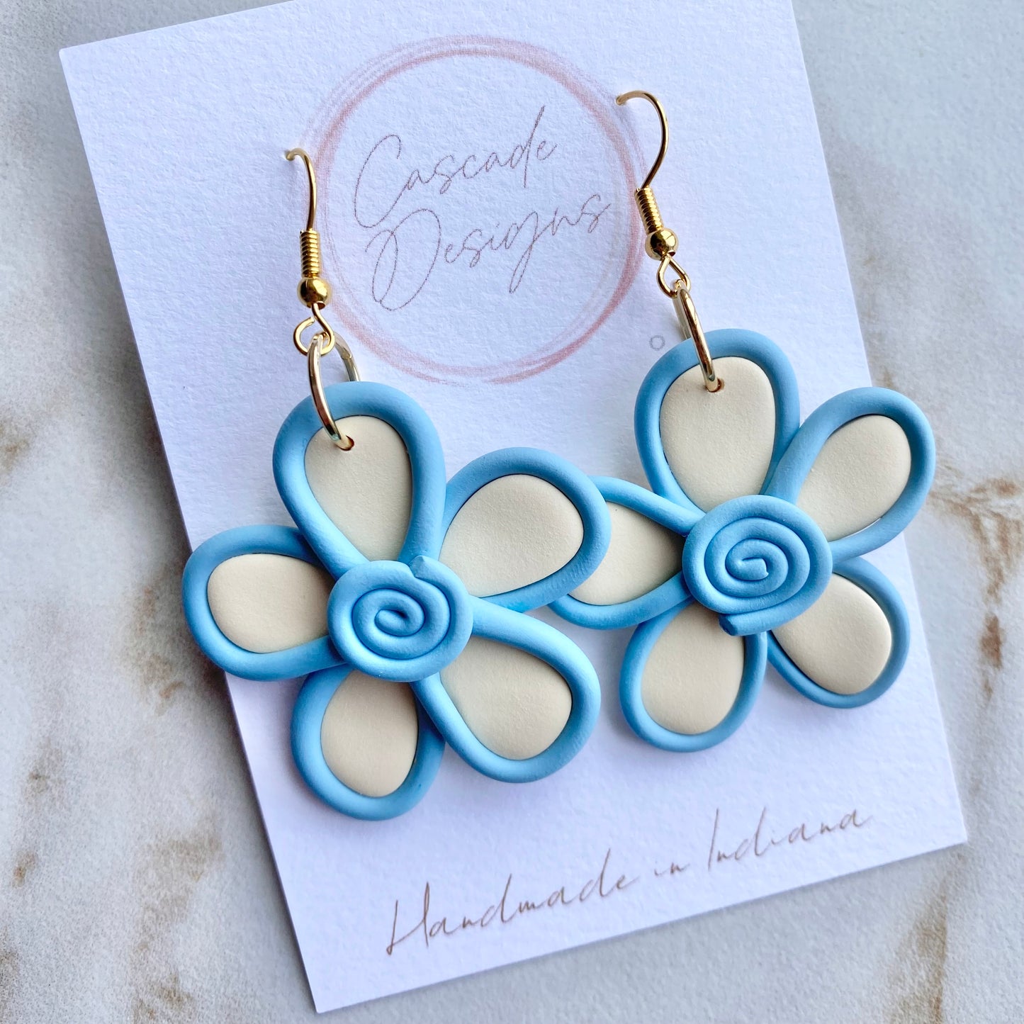The Molli | Flower Clay Earrings