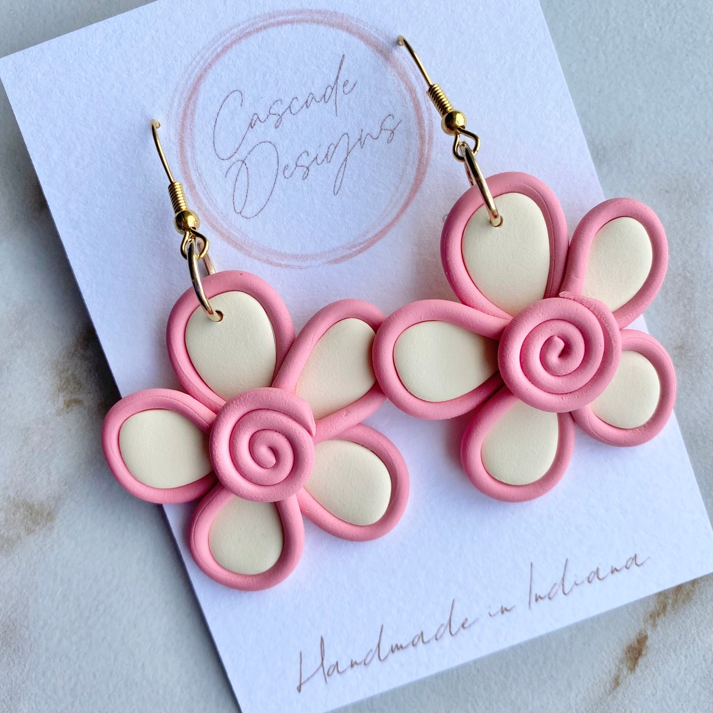 The Molli | Flower Clay Earrings