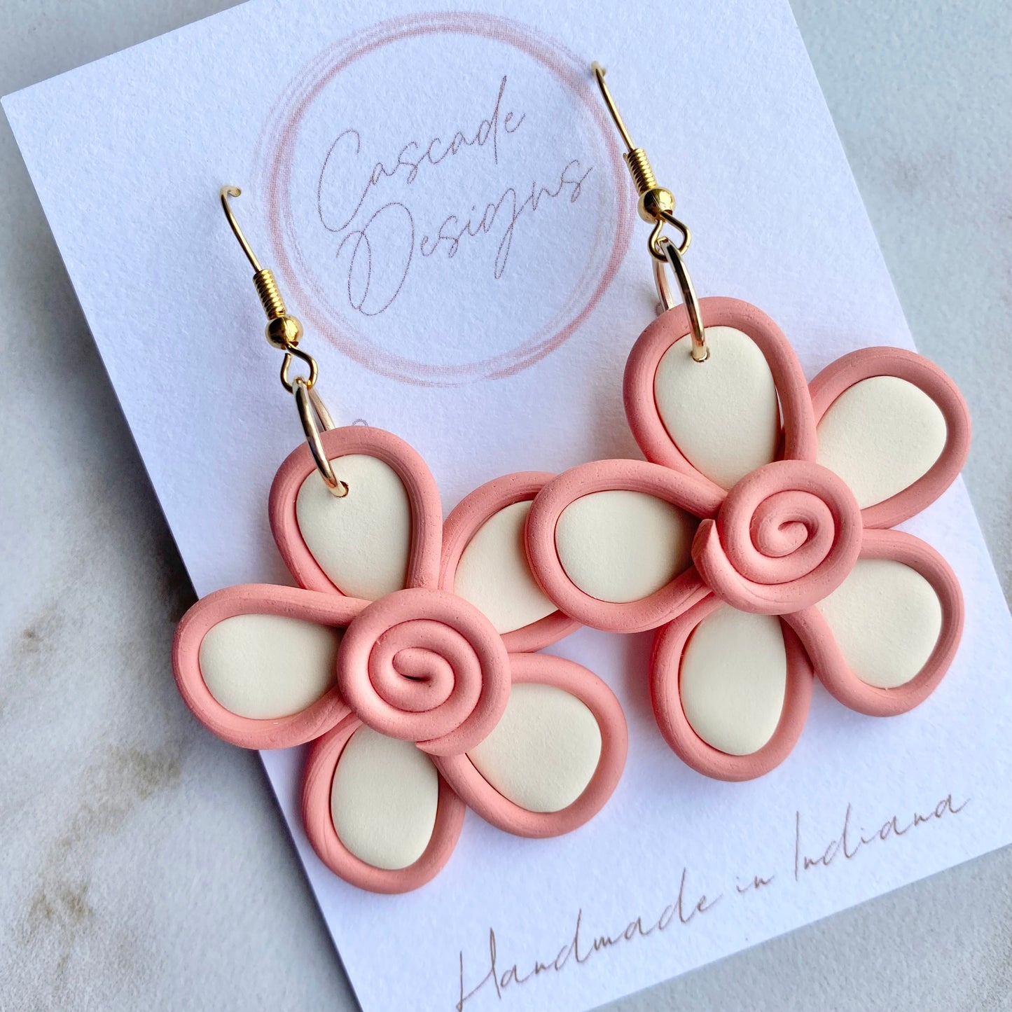 The Molli | Flower Clay Earrings