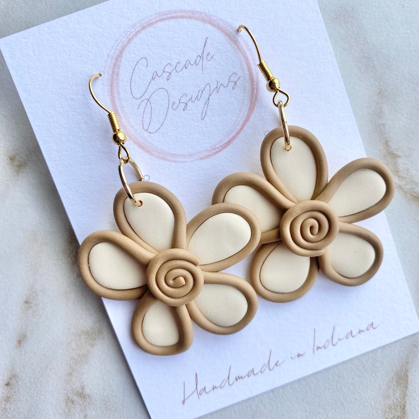 The Molli | Flower Clay Earrings