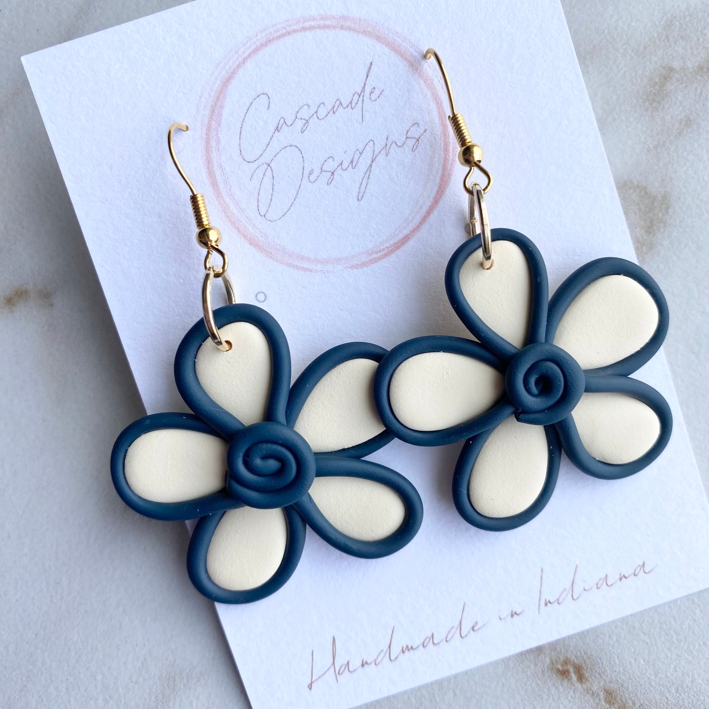 The Molli | Flower Clay Earrings
