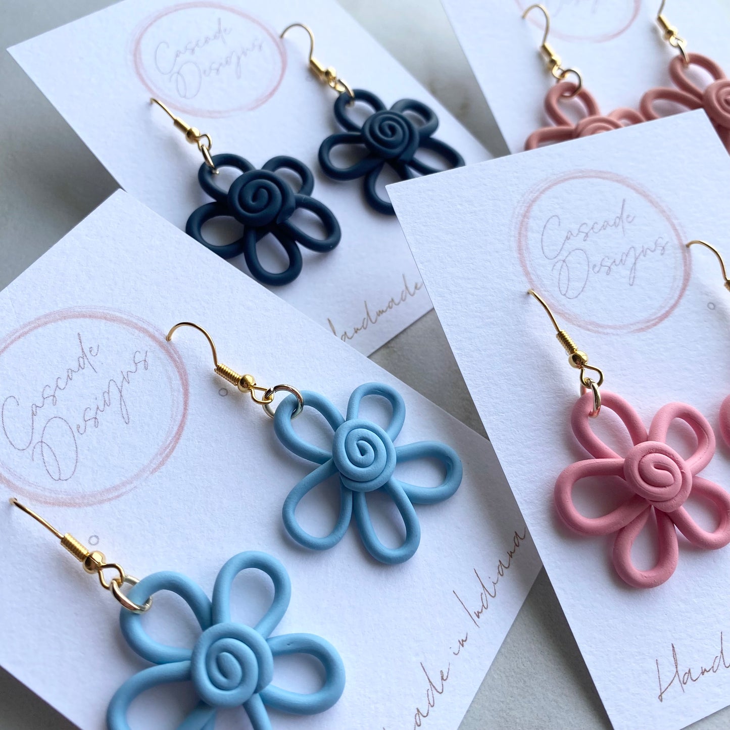 The Emmi | Flower Clay Earrings