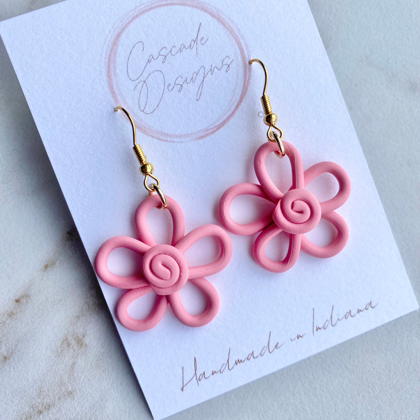 The Emmi | Flower Clay Earrings
