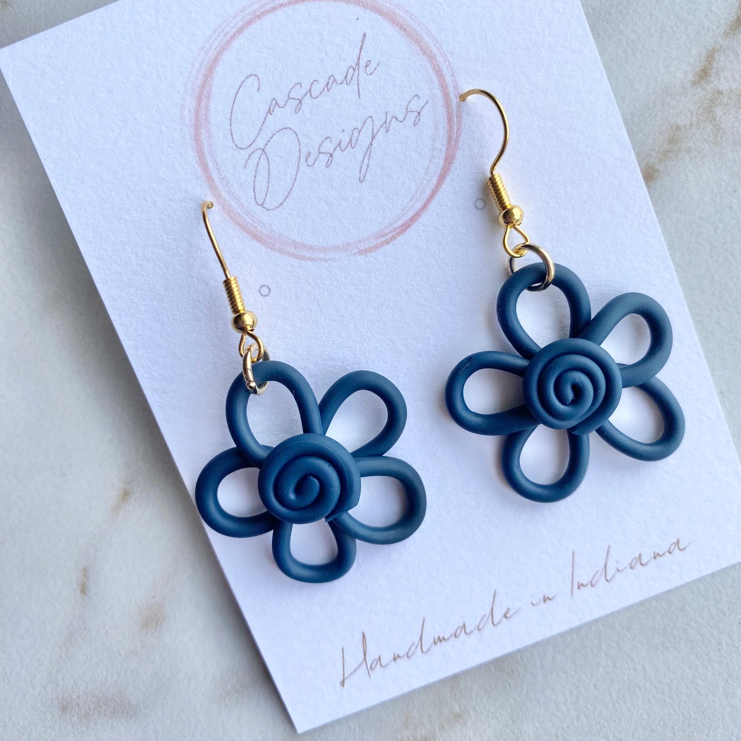 The Emmi | Flower Clay Earrings