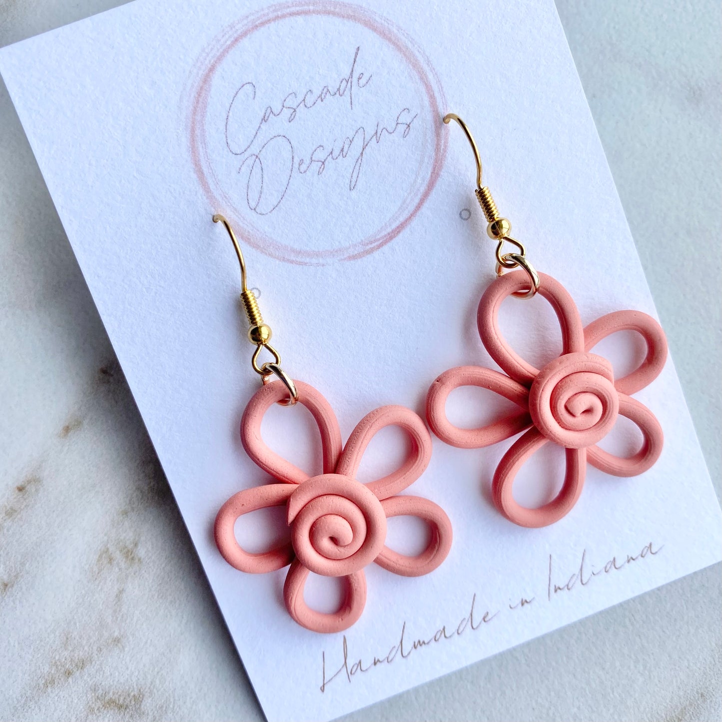 The Emmi | Flower Clay Earrings