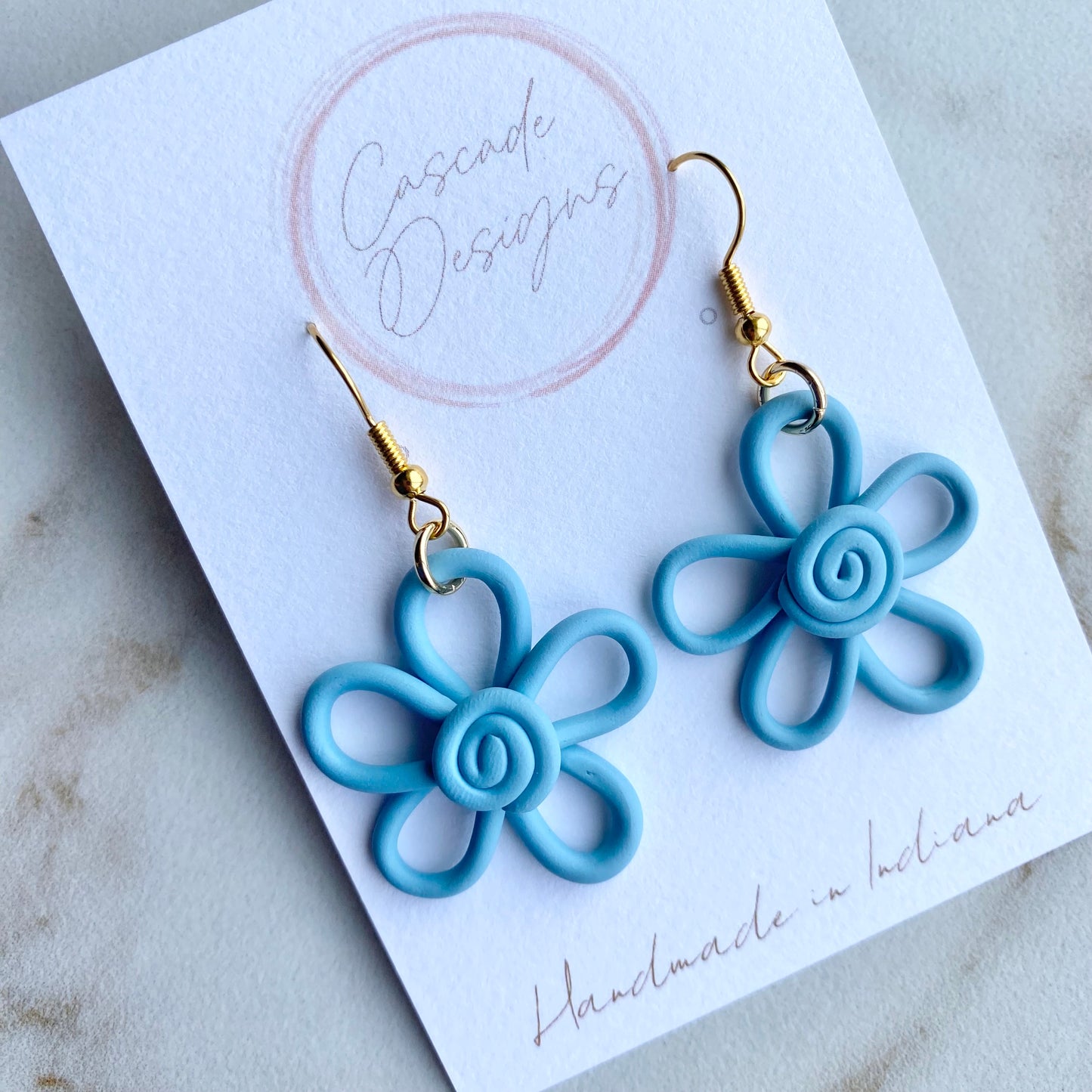The Emmi | Flower Clay Earrings