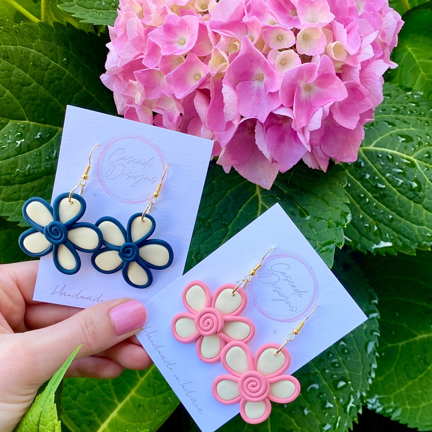 The Molli | Flower Clay Earrings