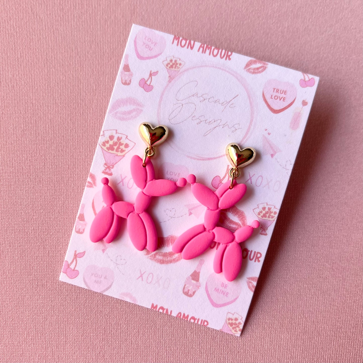 The Puppi Love | Bubble Dog Clay Earrings