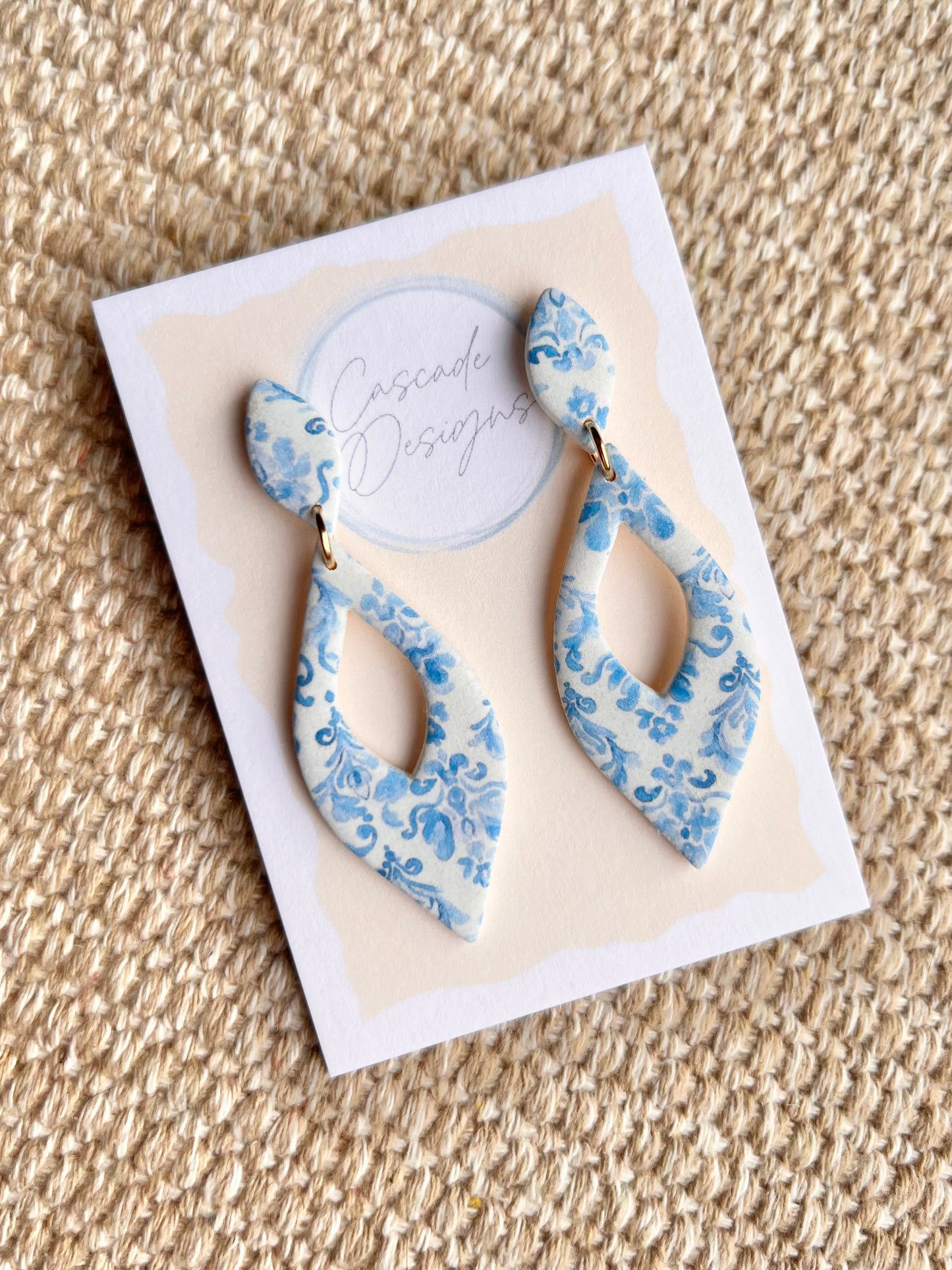 The Vienna | French Victorian Clay Earrings