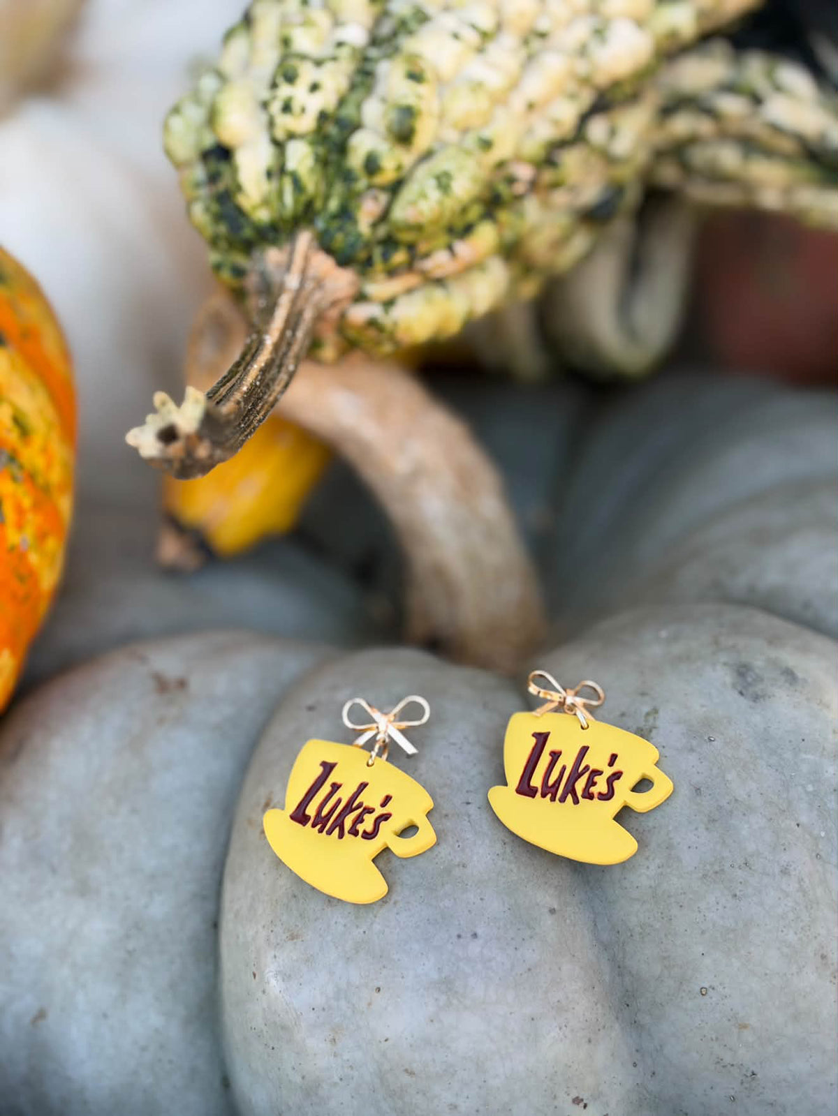 The Luke's Diner | Stars Hollow Coffee Cup Earrings