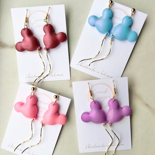 The Micki Balloon | Iridescent Balloon Earrings