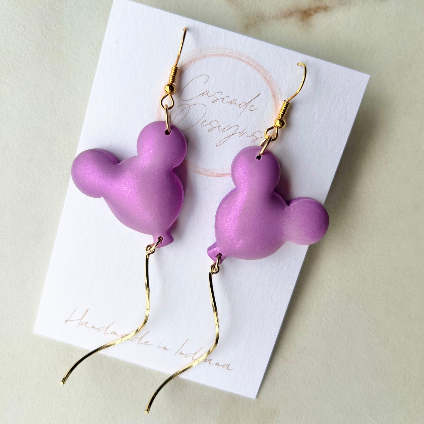 The Micki Balloon | Iridescent Balloon Earrings