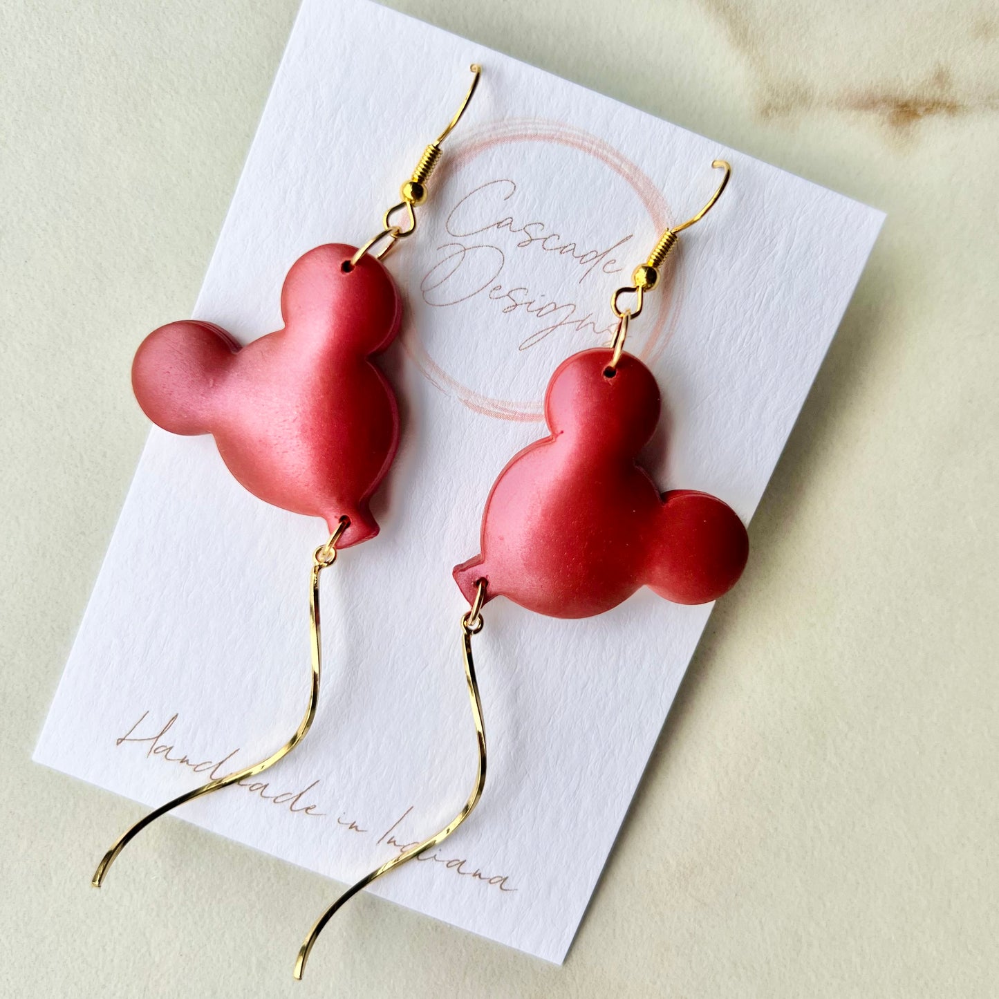 The Micki Balloon | Iridescent Balloon Earrings