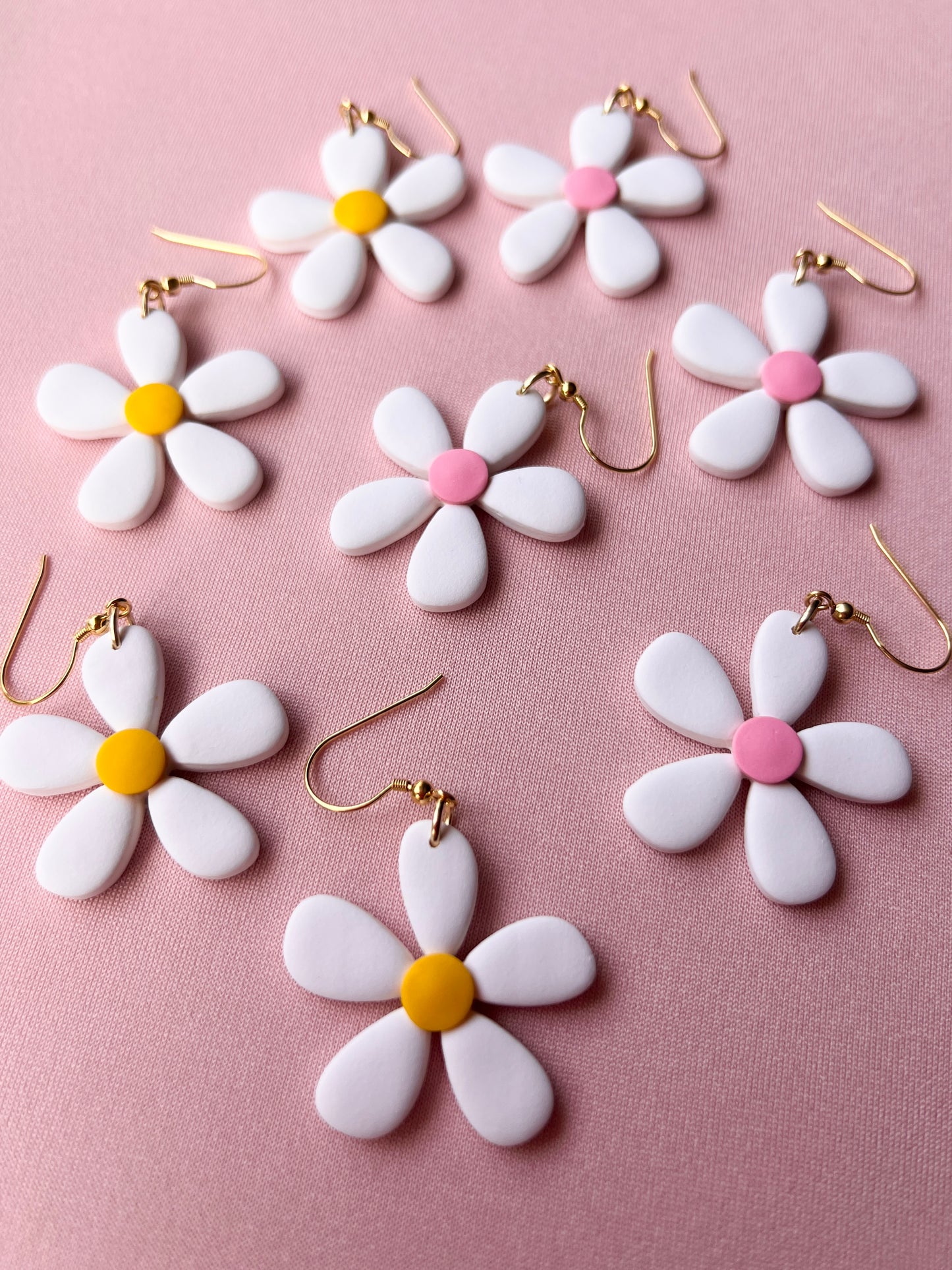The Daphne | Flower Clay Earrings