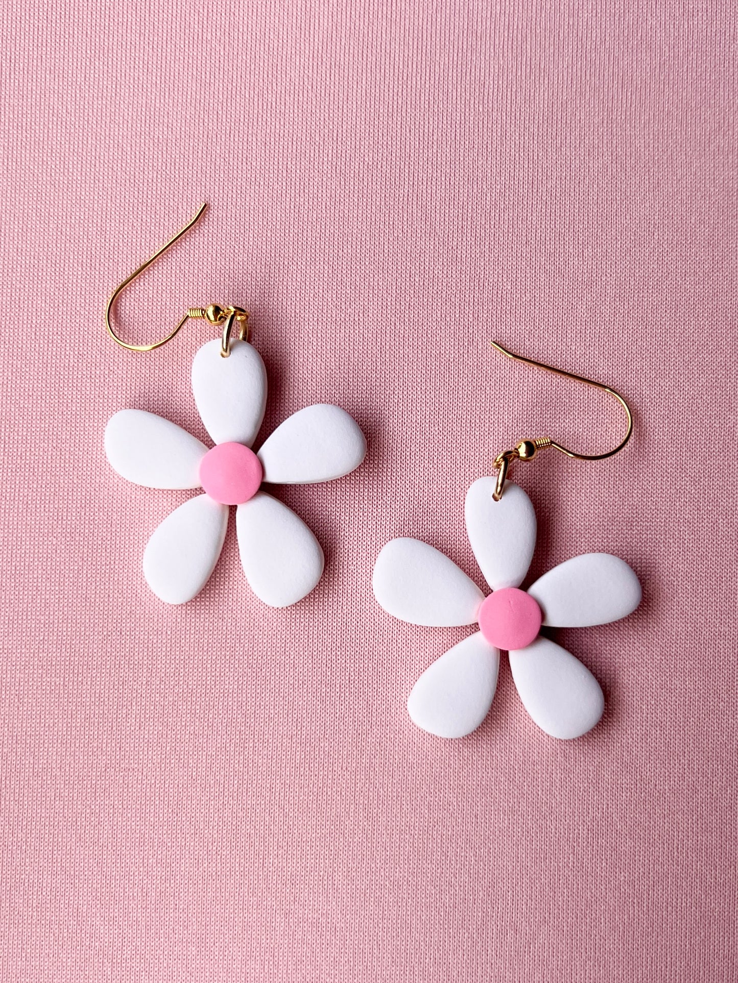 The Daphne | Flower Clay Earrings