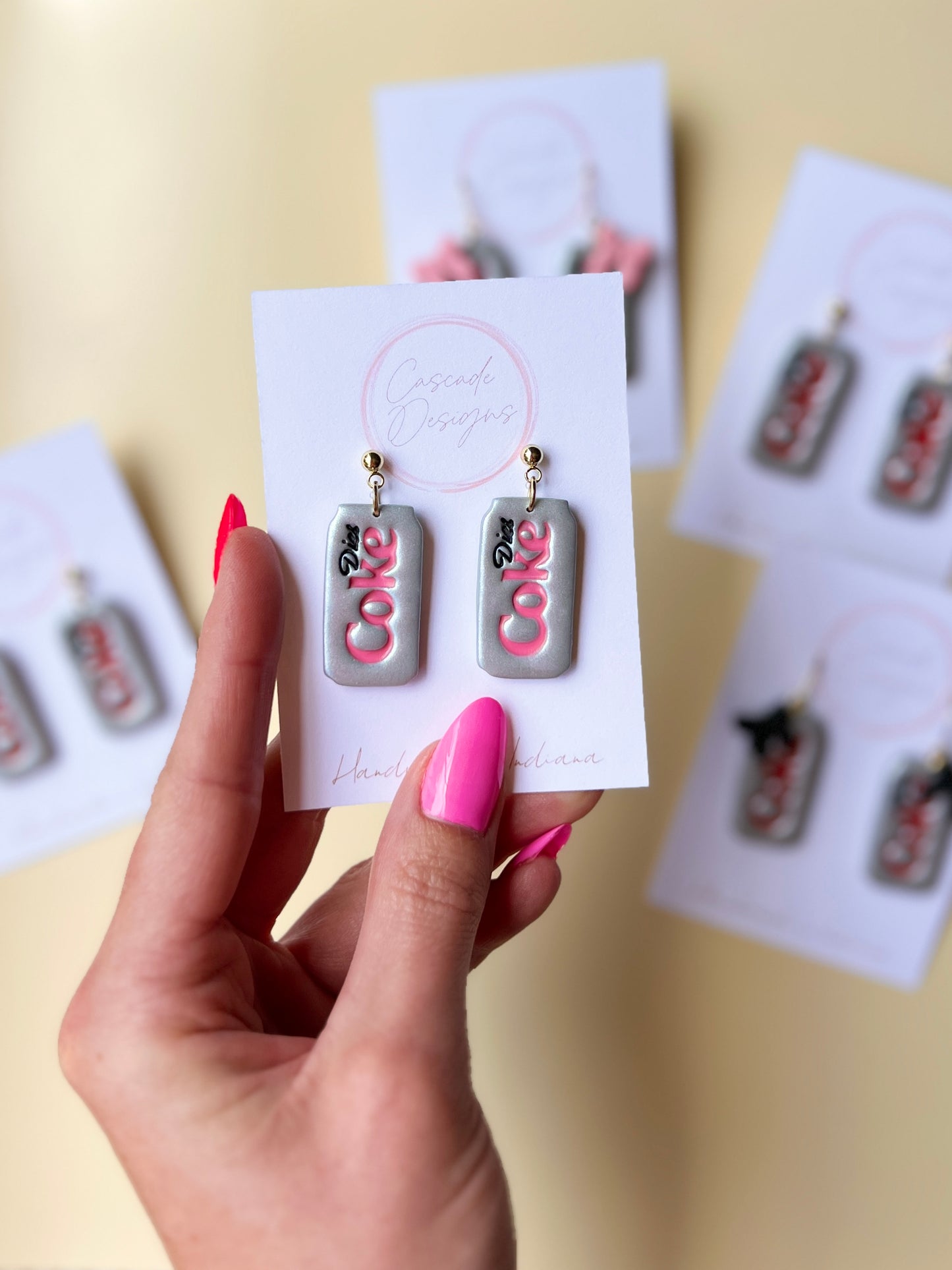 The Soda | Crispy Soda Clay Earrings