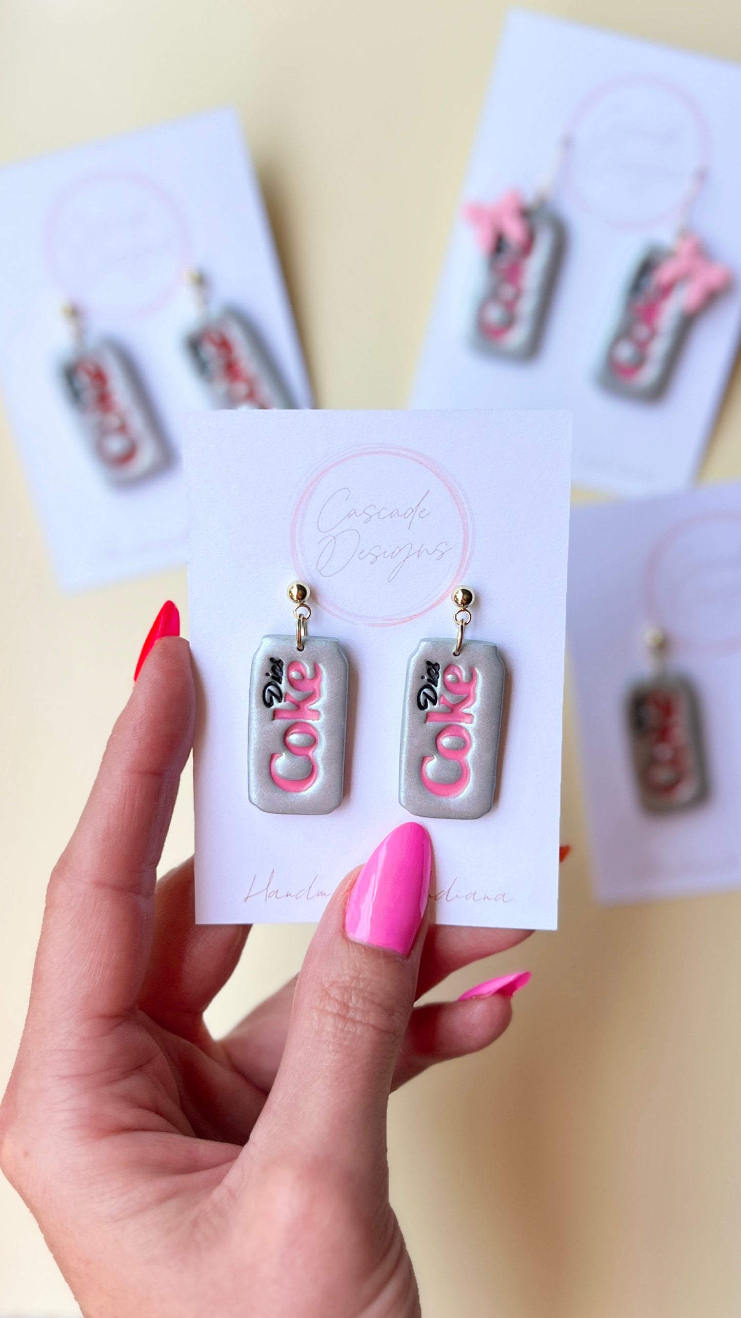 The Soda | Crispy Soda Clay Earrings