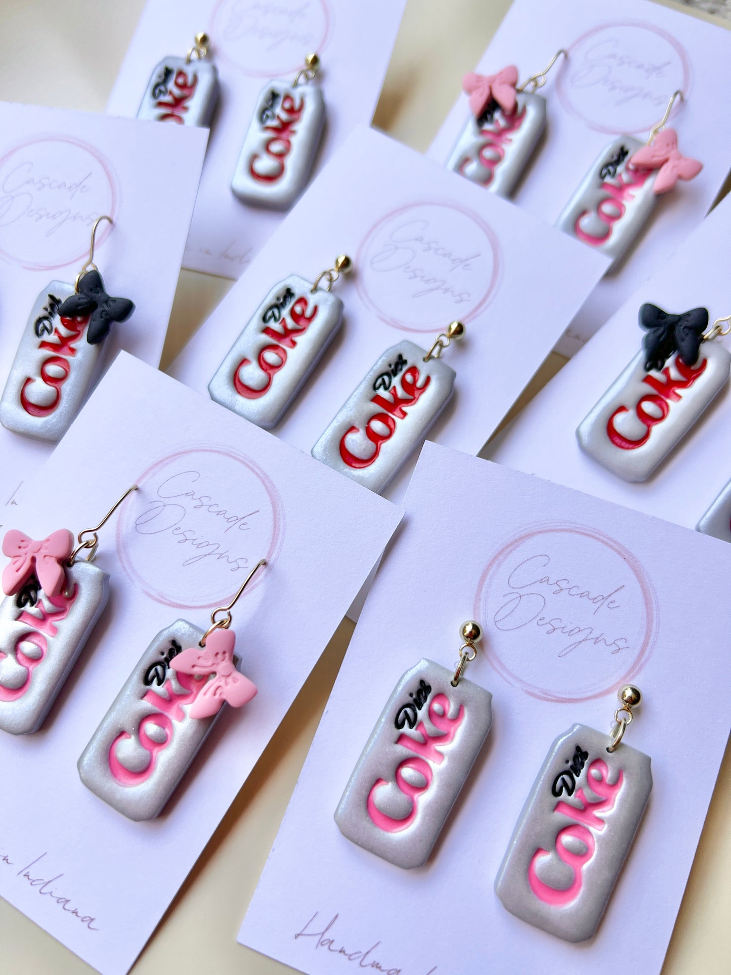 The Soda | Crispy Soda Clay Earrings
