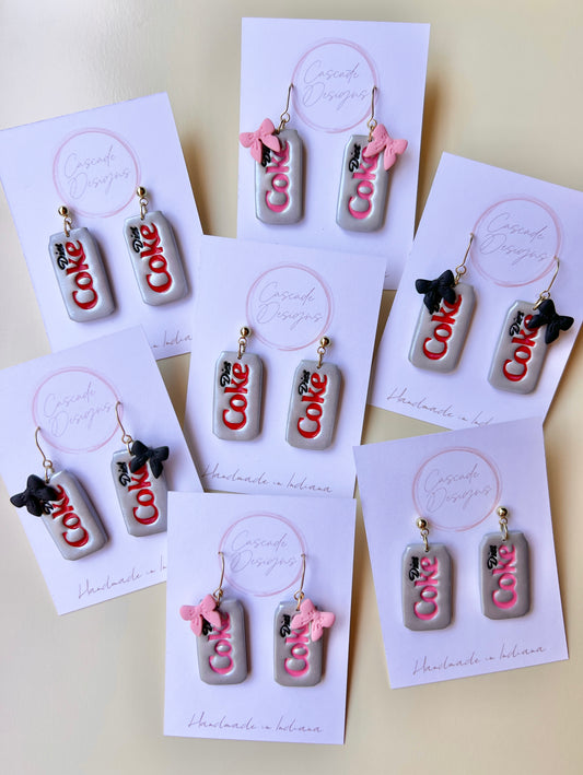 The Soda | Crispy Soda Clay Earrings