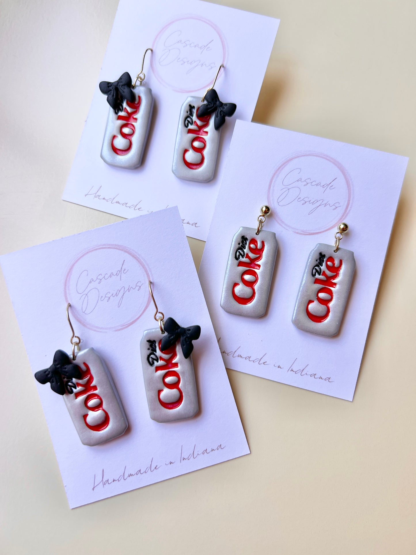 The Soda | Crispy Soda Clay Earrings
