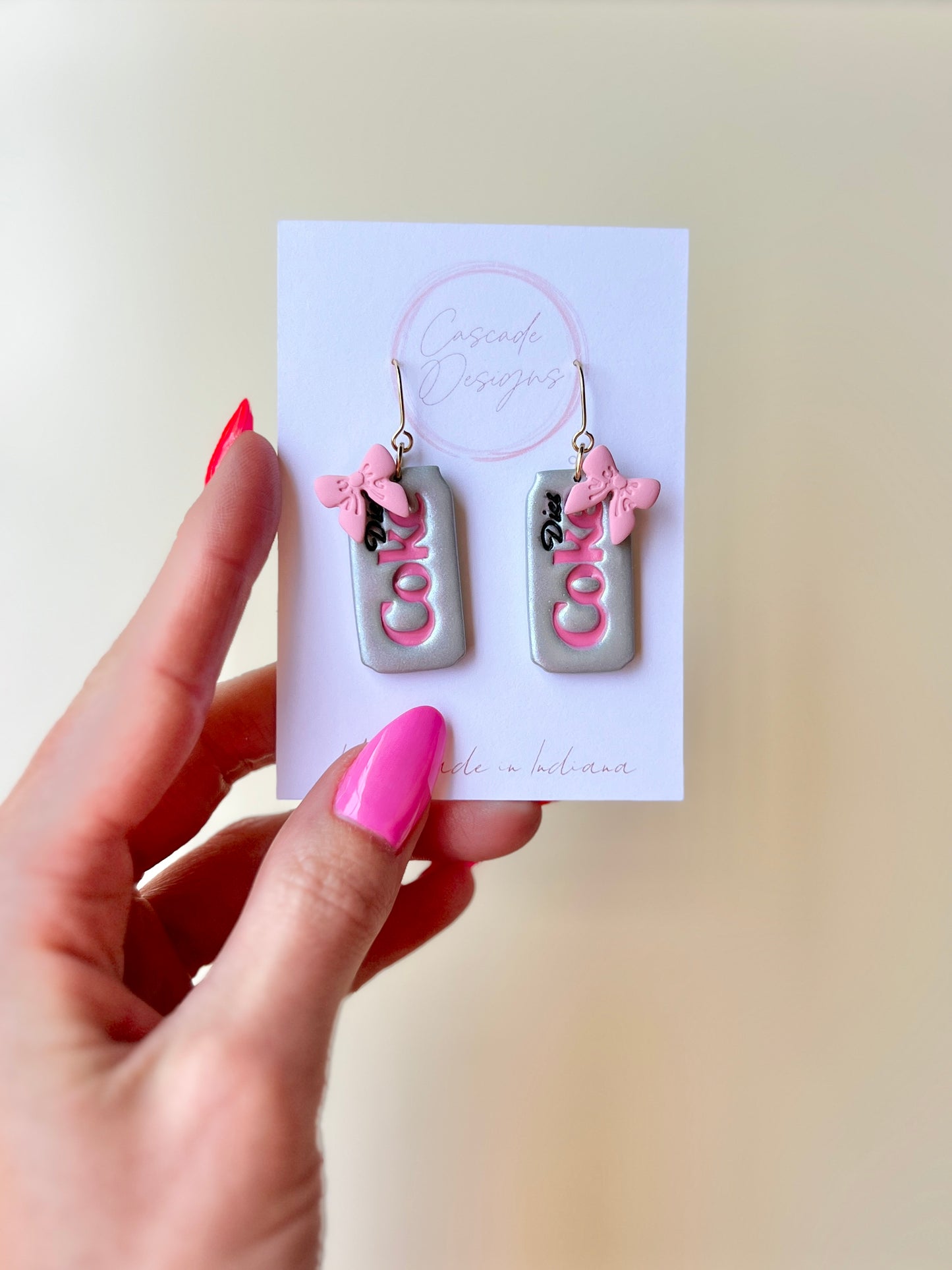 The Soda | Crispy Soda Clay Earrings