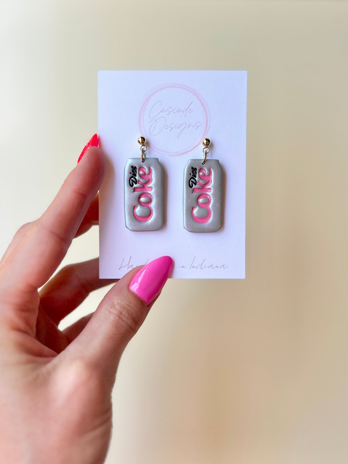 The Soda | Crispy Soda Clay Earrings