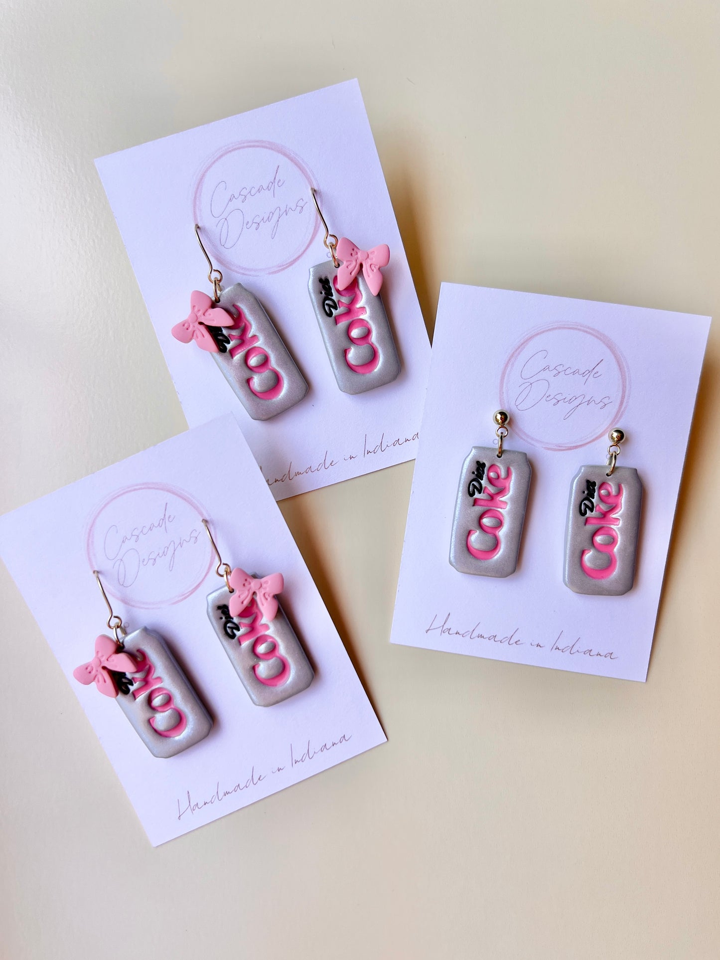 The Soda | Crispy Soda Clay Earrings