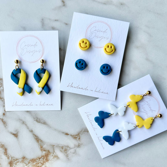 The SMILE | SMILE on Down Syndrome Earring Collection