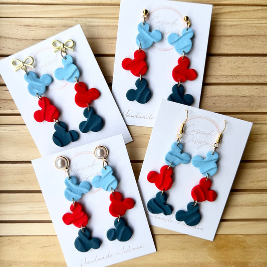 The Micki Triple at Sea | Magically Inspired Cruise Earrings