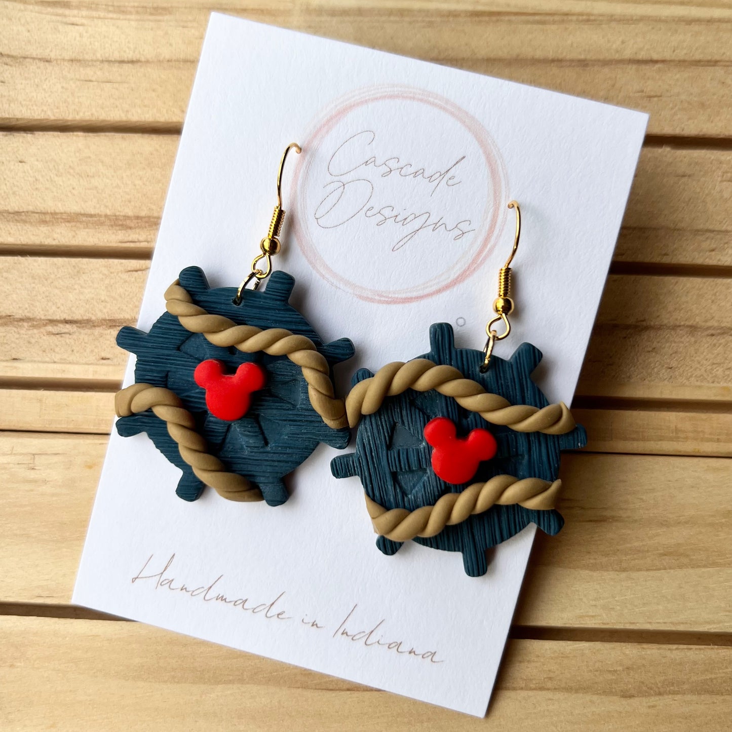 The Micki Captain at Sea | Magically Inspired Cruise Earrings