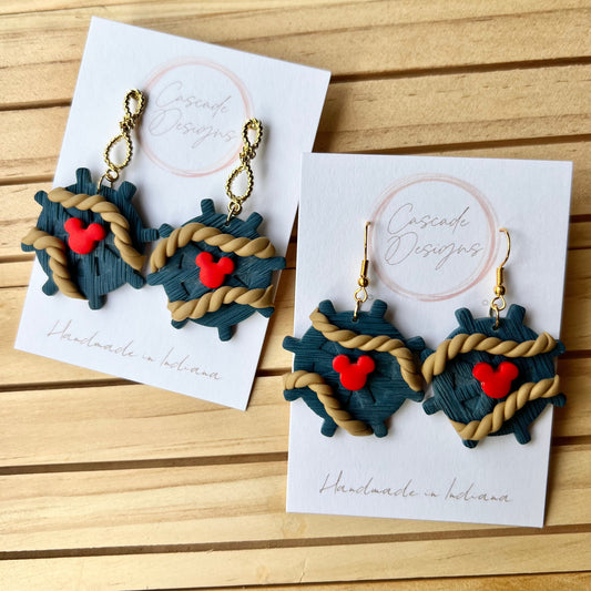 The Micki Captain at Sea | Magically Inspired Cruise Earrings